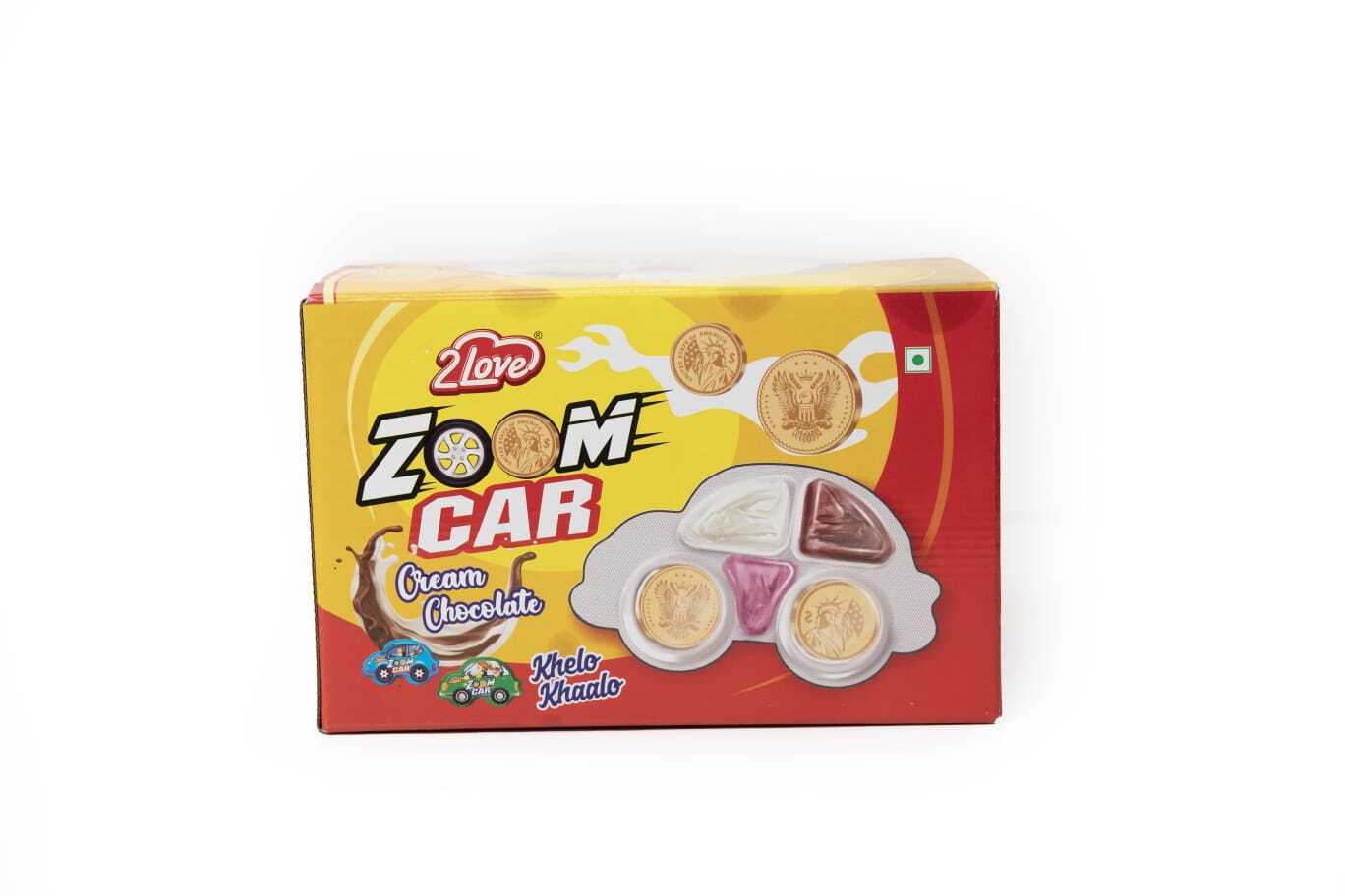 Zoom Car Liquid Chocolate - Liquid Chocolate With Choco Milk Paste & Gold Coin Toffee | Rich Flavor, Smooth Texture, Indulgent Experience
