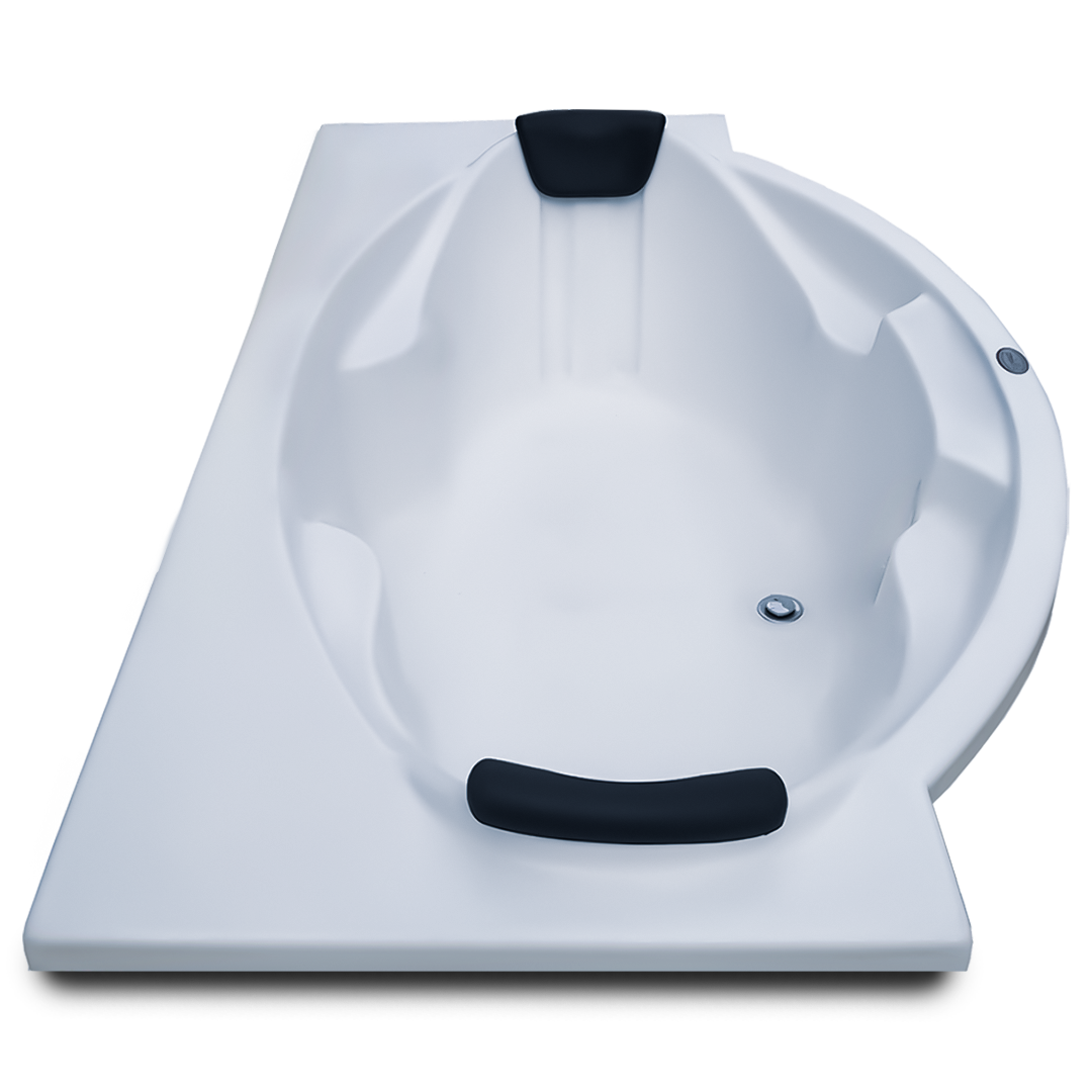 White Unicorn 6 Ft X 3.5 Ft Fixed Bathtub