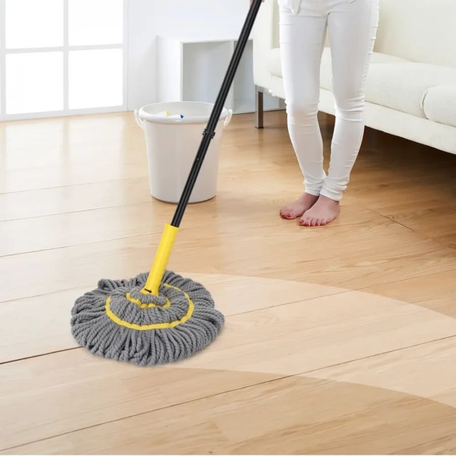 Self-wringing Twist Mops For Floor Cleaning