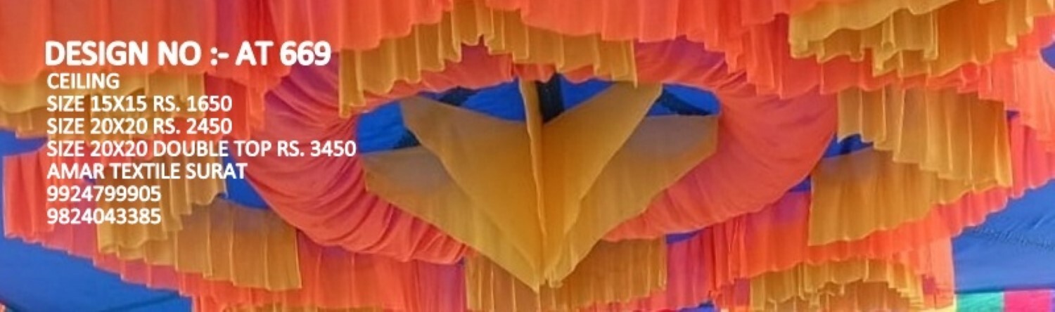 Quick Dry Wedding Ceiling Decorate