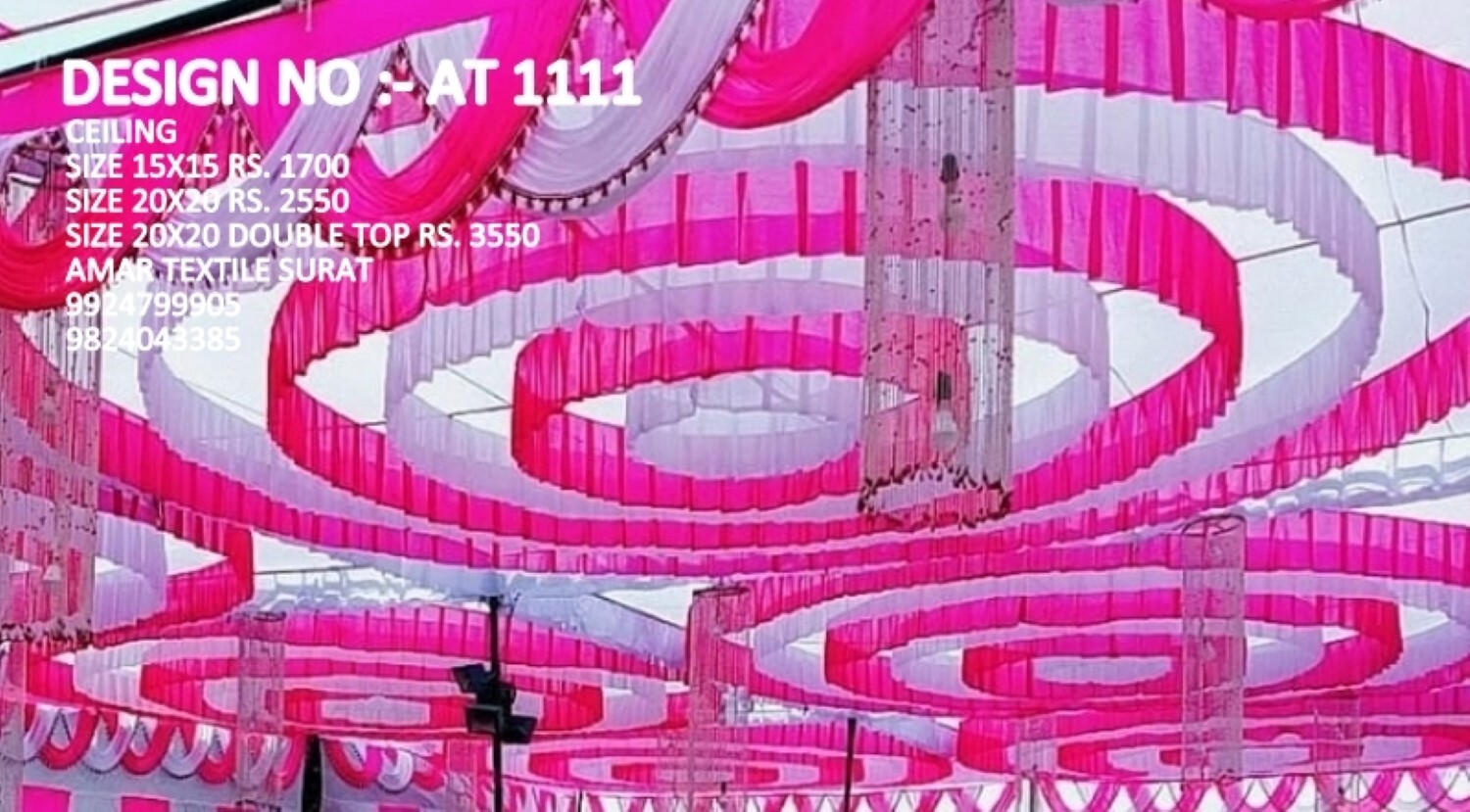 Washable Ceiling Function Decoration