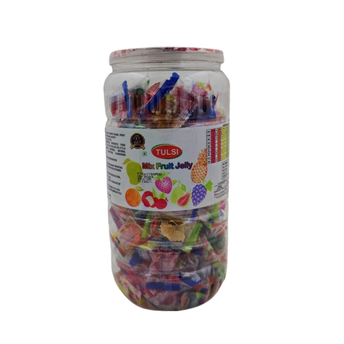 Mix Fruit Jelly - Pasty Toffee Cube | 8 Months Shelf Life, Delightful Mix Fruit Flavor