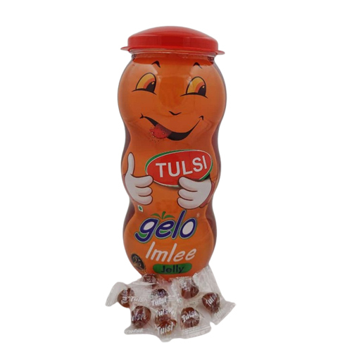 Gelo Imlee Jelly - Eggless Imly Flavor Toffee, 8-Month Shelf Life, Piece Shape with Deliciousness Guaranteed