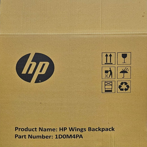 HP Wings Backpack पैकेजिंग बॉक्स