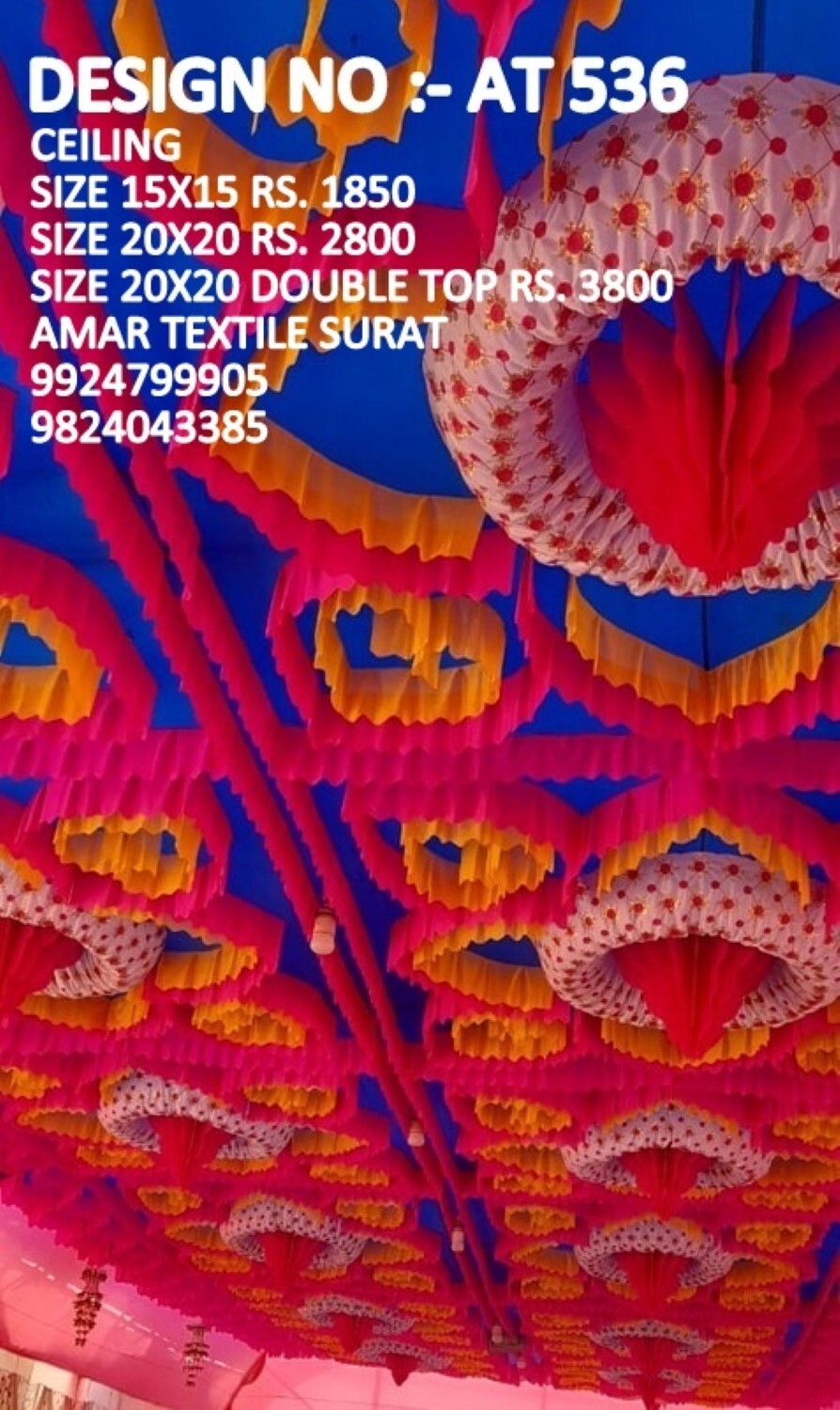 New Ceiling Design - Attributes: Washable