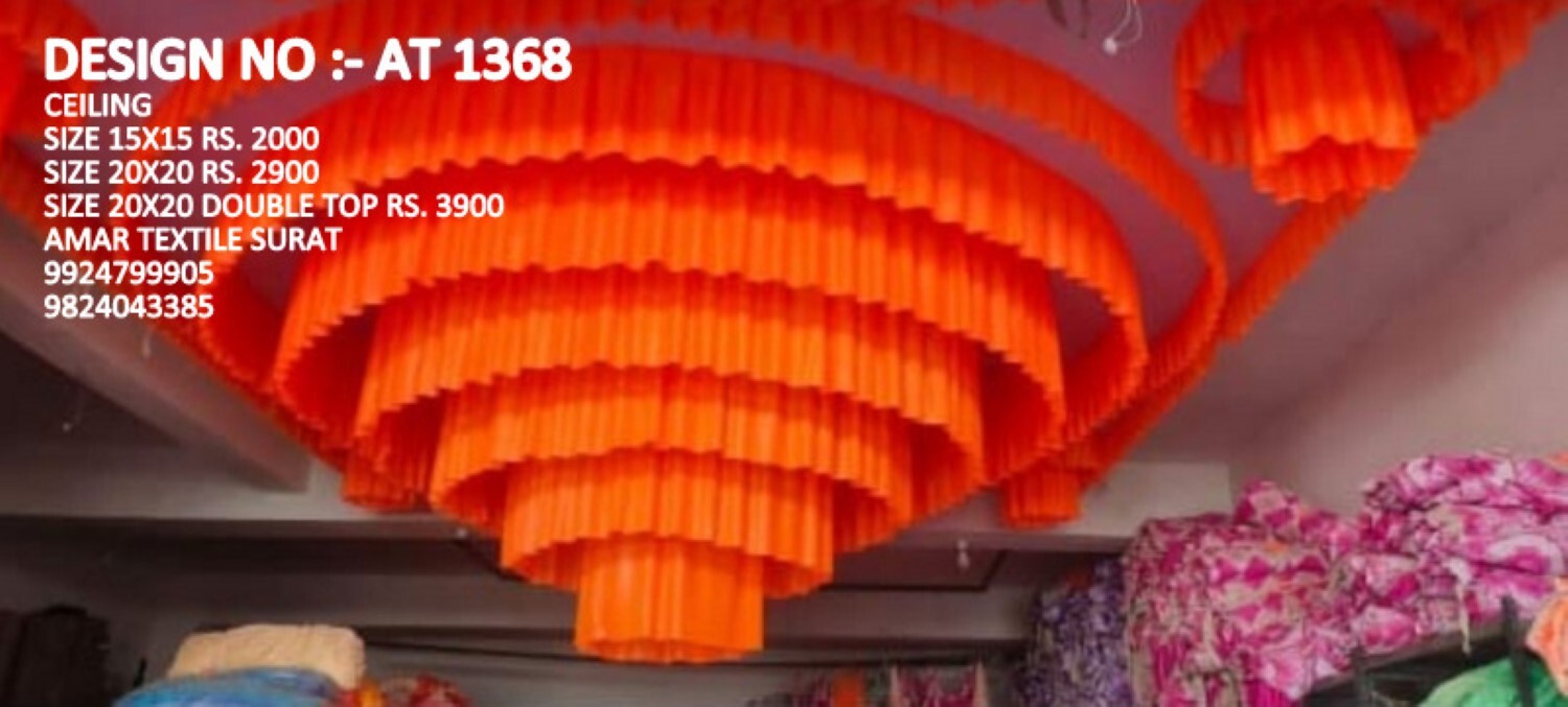 Quick Dry New Ceiling Mandap Decoration