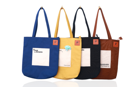 Canvas Everyday Tote Bag - Size: 15X13 Inch