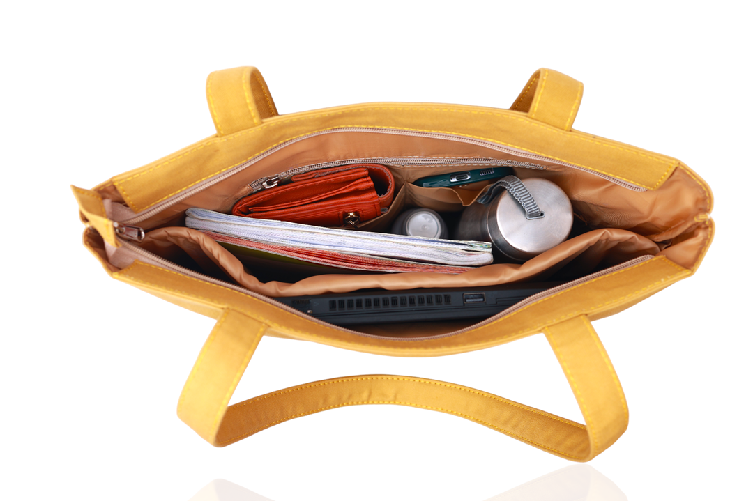 Canvas Everyday Tote Bag - Size: 15x13 Inch