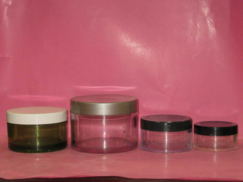 पारदर्शी पॉलीकार्बोनेट जार