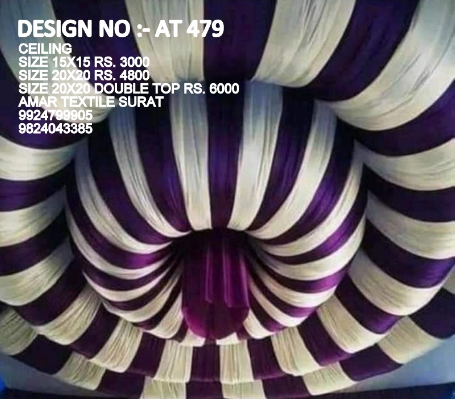 Ceiling Mandaps Decorations - Attributes: Quick Dry