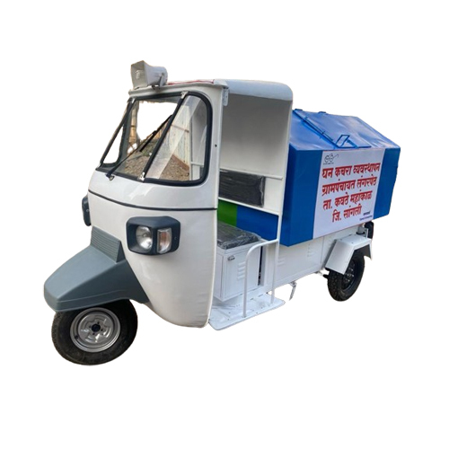 E Cart Garbage Tipper - Battery Life: Lithium 3 Year
