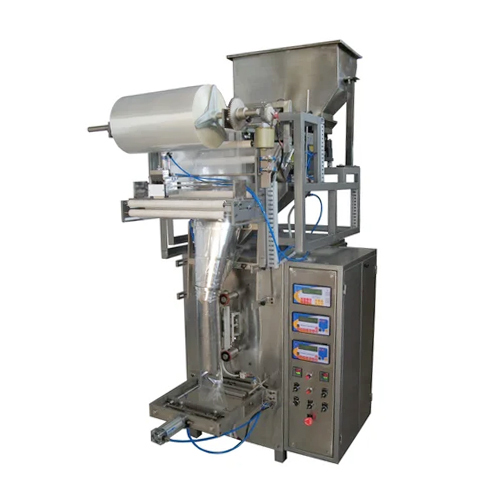 Spices Pouch Packing Machine - MS Material, 220-440 Power | Automatic, Highly Efficient, Human Machine Interface