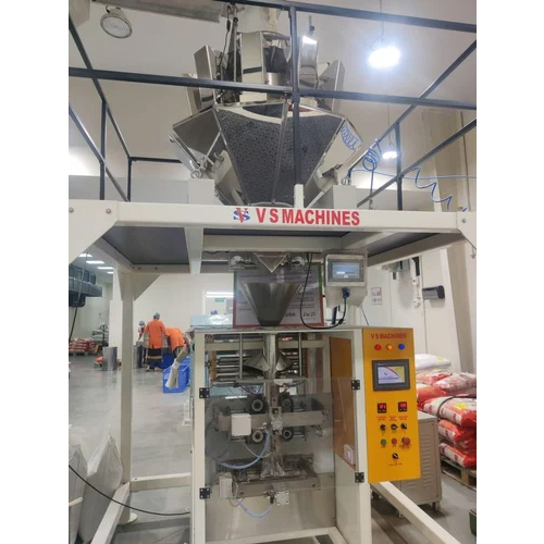 SS 10 Head Automatic Pouch Making Machine - 5000 Pouches/Hour, Stainless Steel, Multi-Layer Lamination, Human Machine Interface, Electric Drive, 220-440 Volt, Highly Efficient
