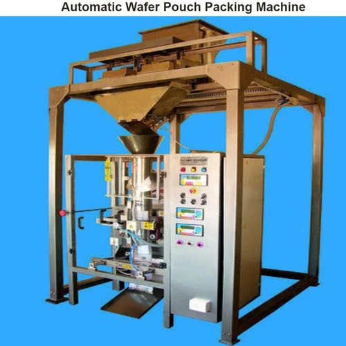 Highly Efficient Automatic Three Phase Wafer Pouch Packing Machine