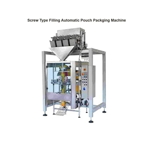 Highly Efficient 2Hp Screw Type Filling Automatic Pouch Packging Machine