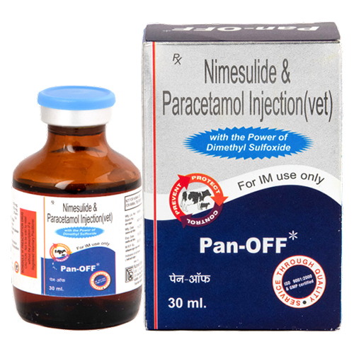 30 Ml Nimesulide And Paracetamol Injection - Physical Form: Liquid