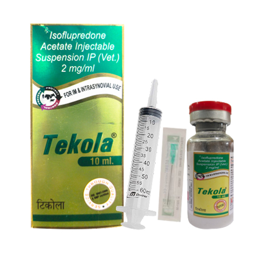 10 Ml Isoflupredone Acetate Injectable Suspension Ip - Medicine Type: Herbal Veterinary Drug
