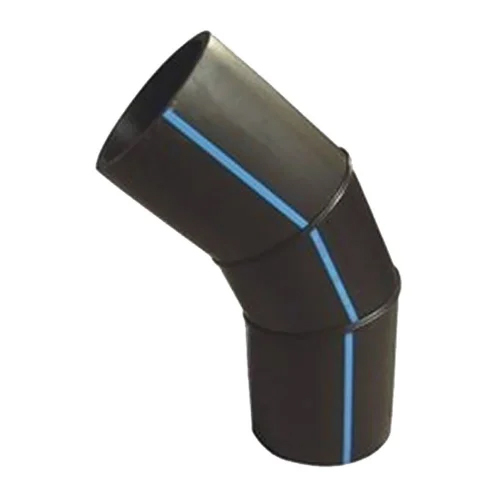 HDPE Fabricated Fittings - 1/2" to 12" Size, Black Color | High Density Polyethylene, Cold Drawn Technics, Warranty Included