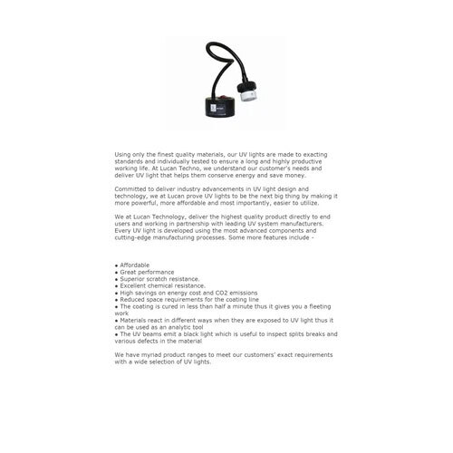 Uv Gooseneck Pipe Table Lamp