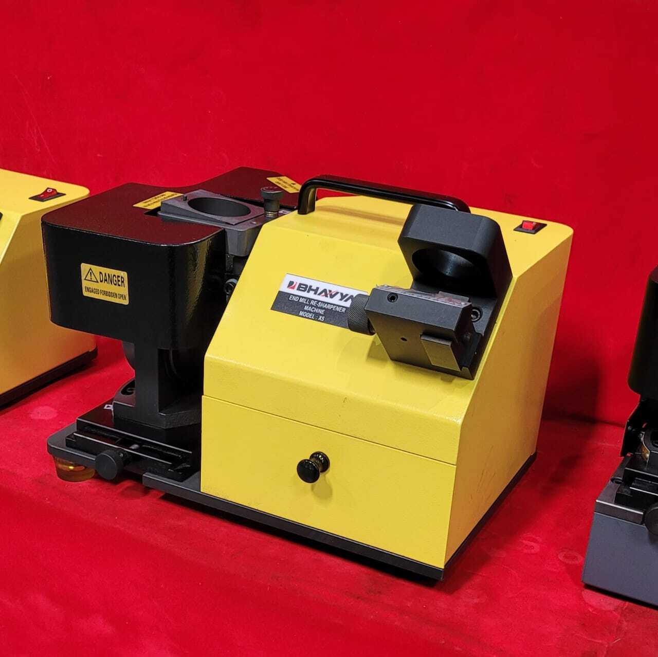 Yellow And Black X5 End Mill Re-sharpener Machine