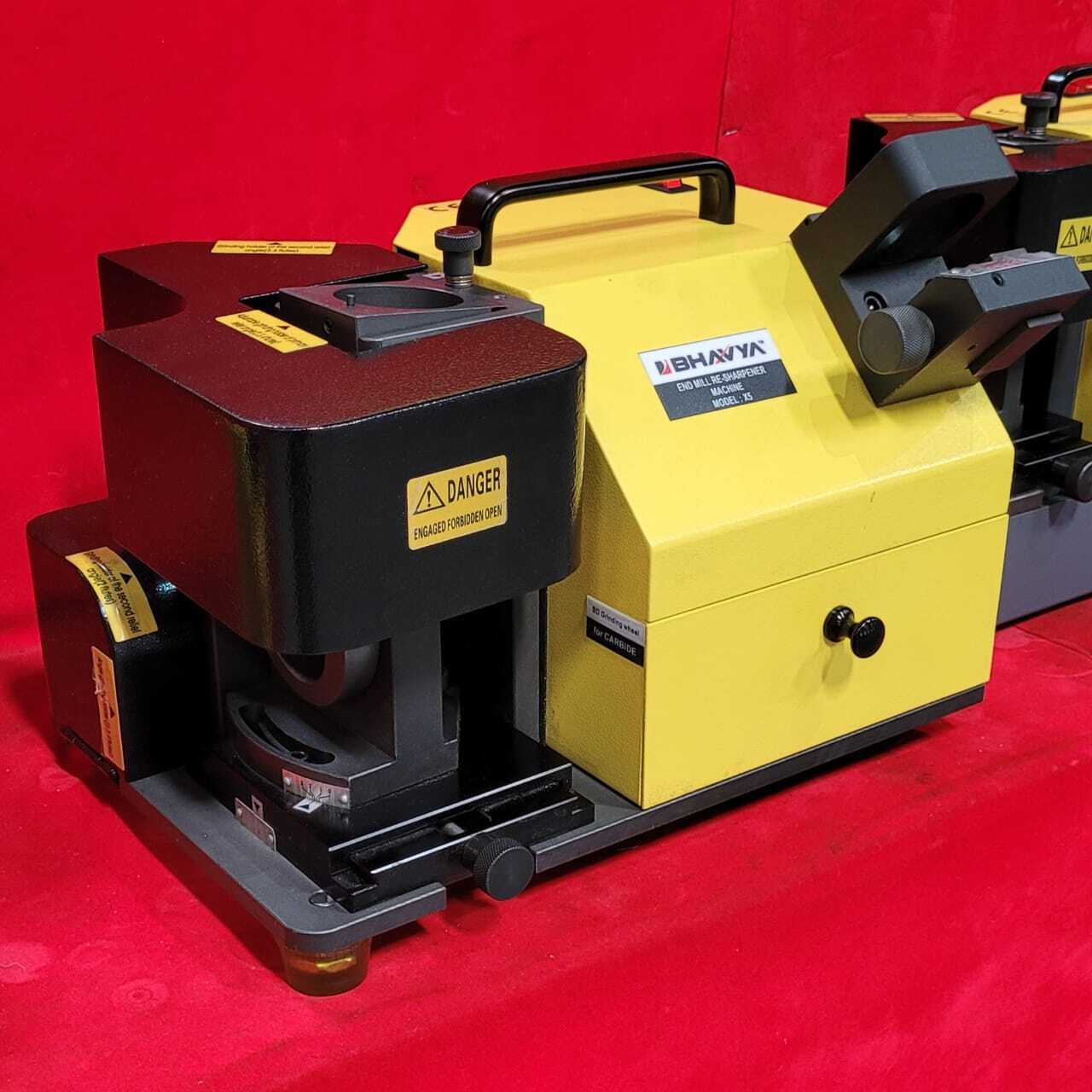 Yellow And Black X5 End Mill Re-sharpener Machine