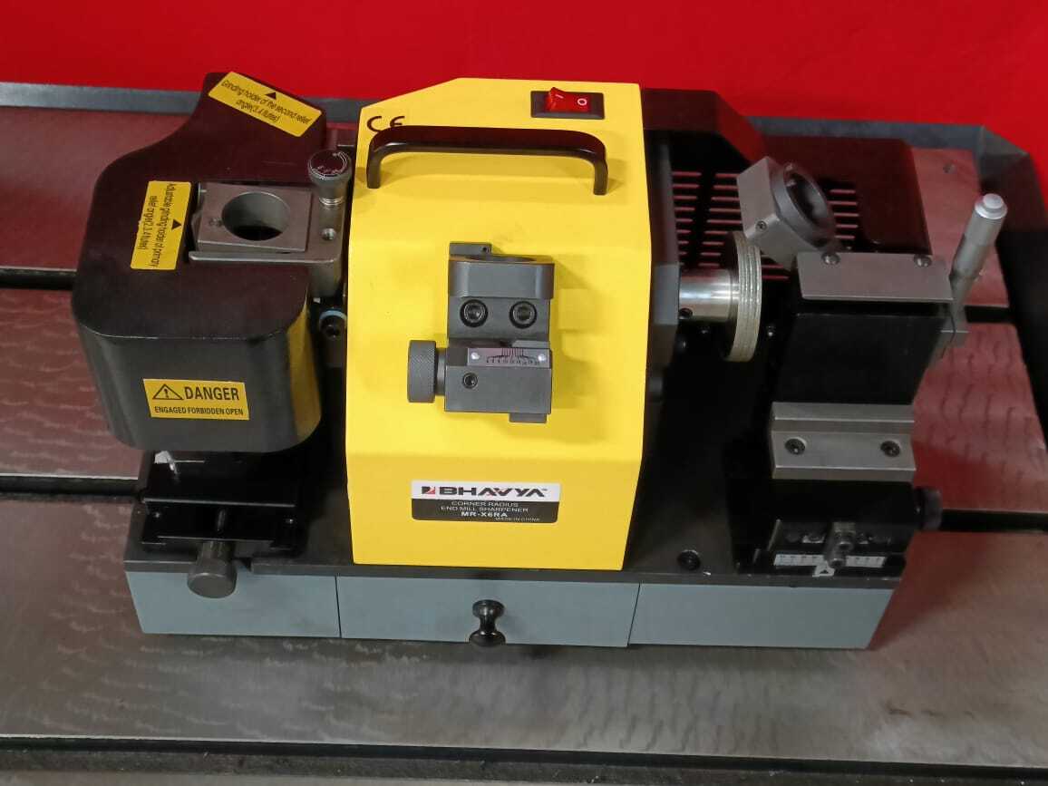 Yellow And Black Corner Radius End Mill Re-sharpener Machine