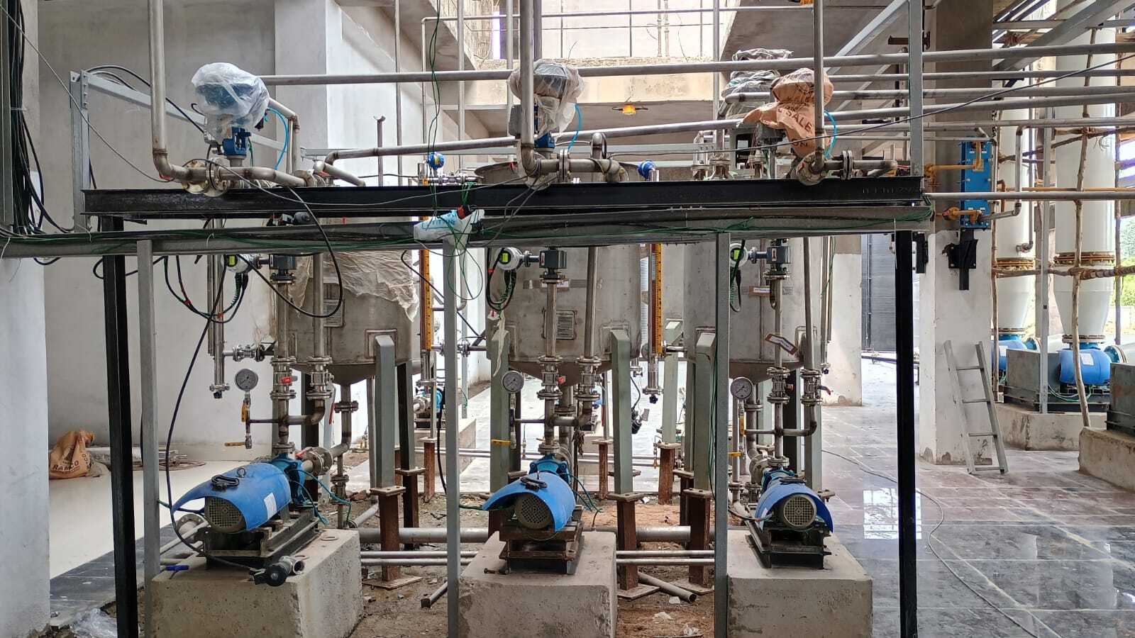 Multiple Effect Evaporators - Material: Stainless Steel