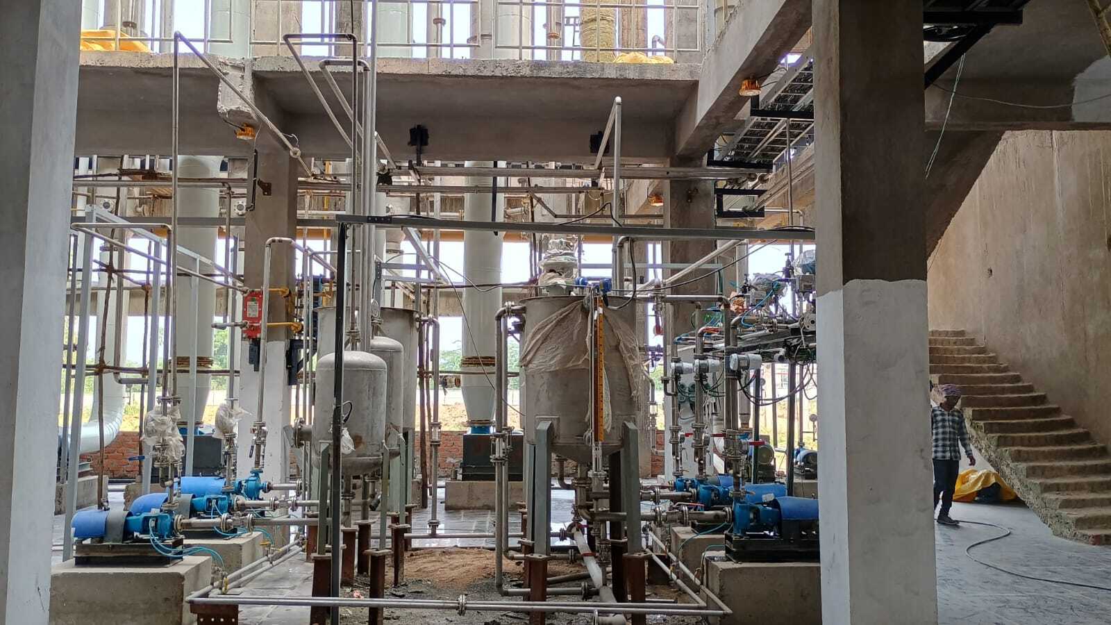 Multiple Effect Evaporators - Material: Stainless Steel