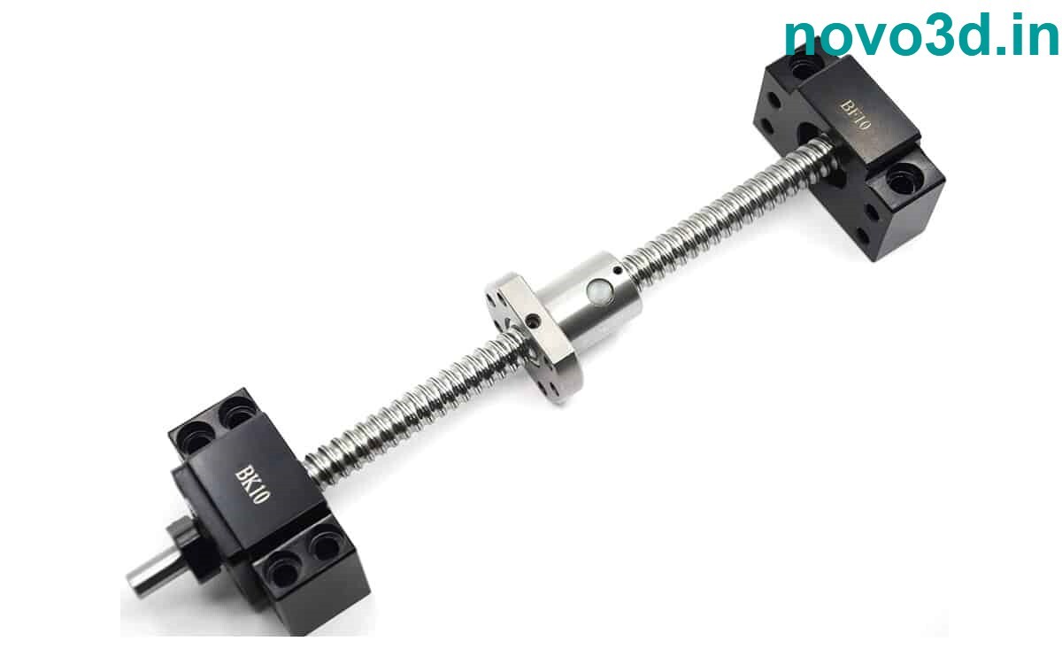 12mm Ball Screw Rod Sfu1204 - Gcr15 Steel, 500mm Length | Precision Engineering, Anti-backlash, Low Friction For Cnc & Diy Projects