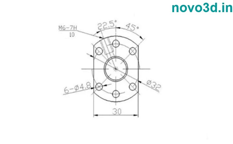 12mm Ball Screw Rod Sfu1204 - Gcr15 Steel, 500mm Length | Precision Engineering, Anti-backlash, Low Friction For Cnc & Diy Projects