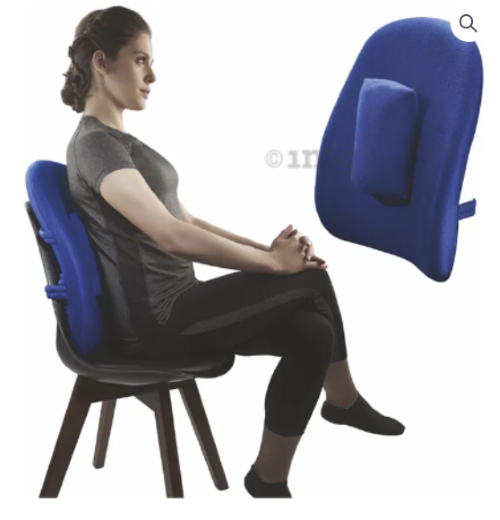 Orth. Back Support - Blue Vissco P.c.no: 0107b (Universal) - Dimension (L*w*h): 75 X 41 X 15 Centimeter (Cm)