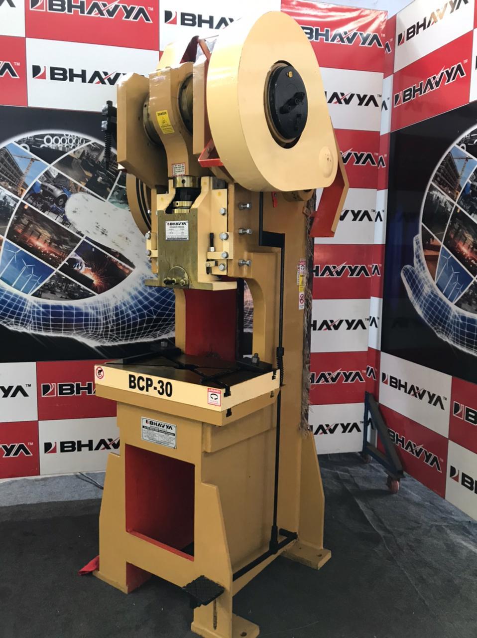 Yellow C Type Power Press Machine