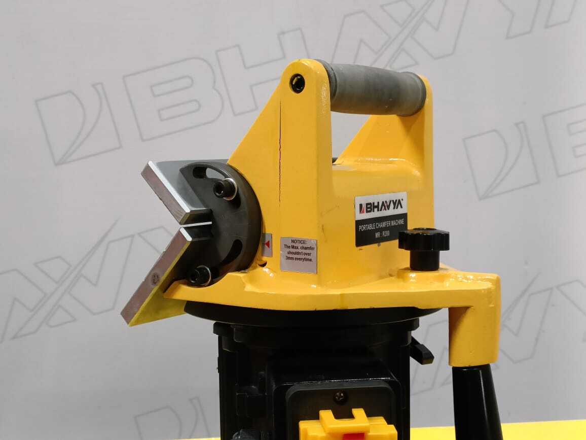 Black And Yellow R200 Portable Chamfer