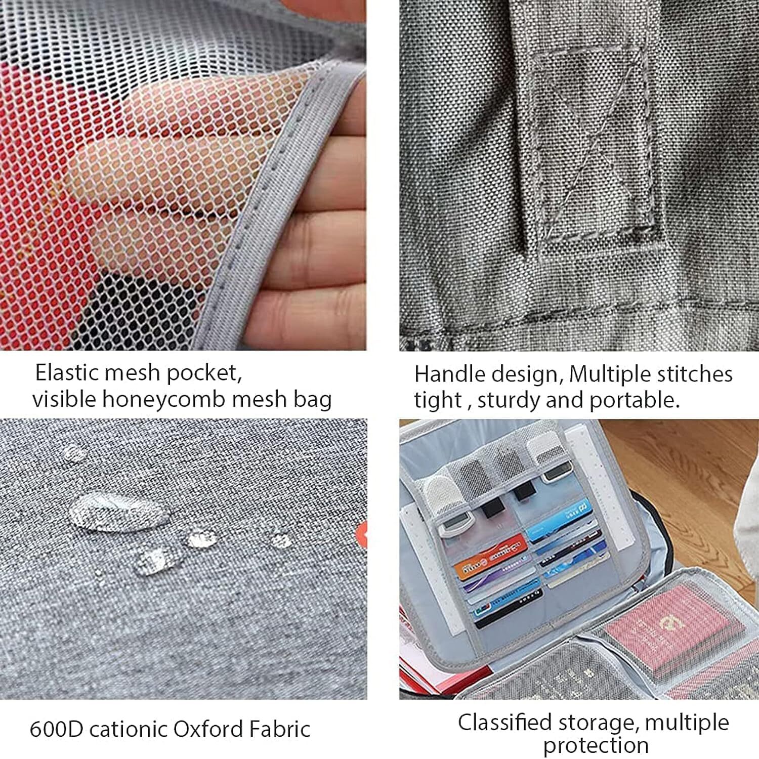 Travelling Document Storage Bag Ordanizer