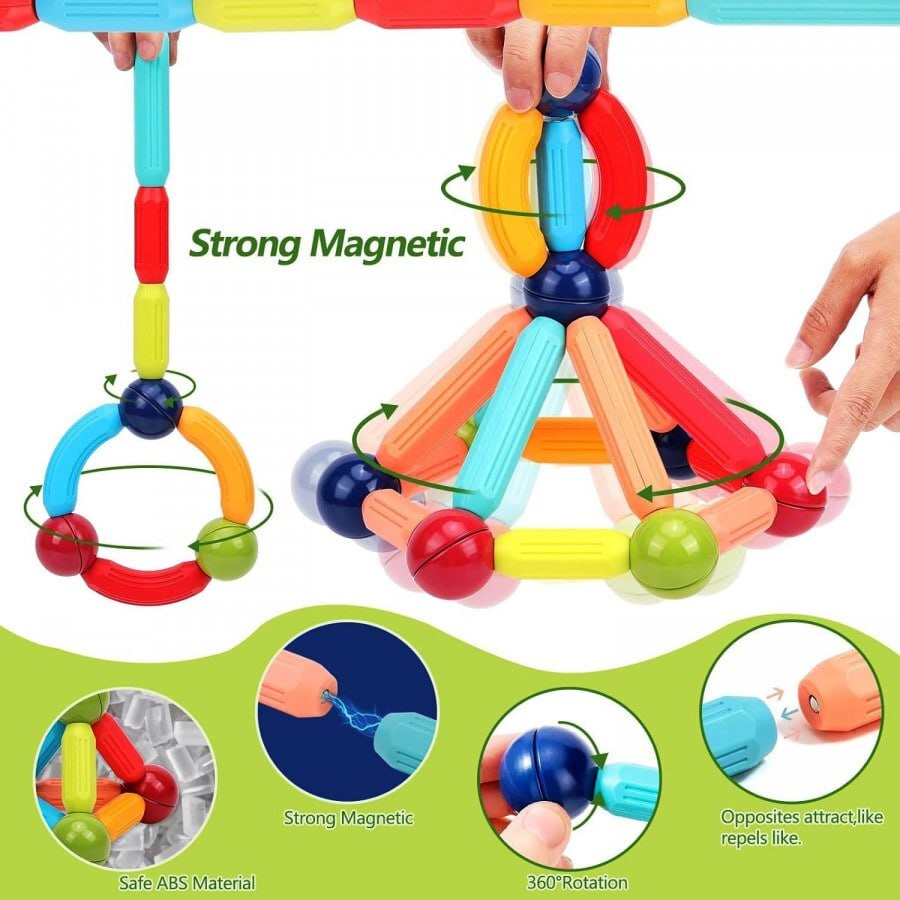 84 Pcs Magnetic Stick