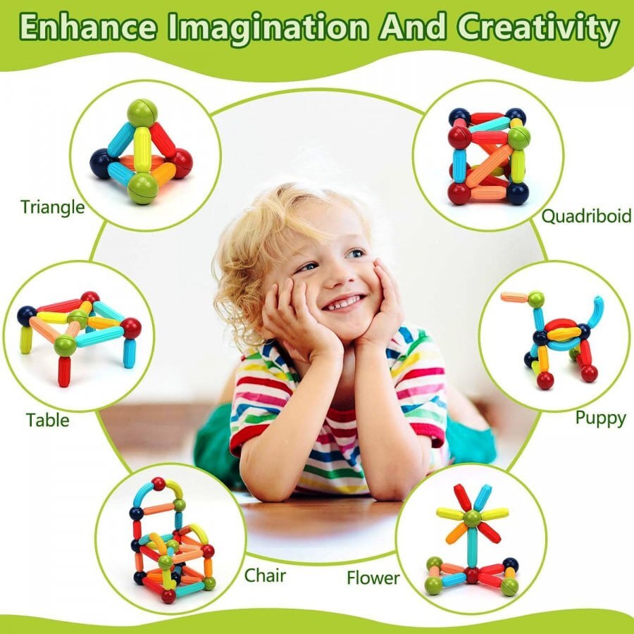 84 Pcs Magnetic Stick