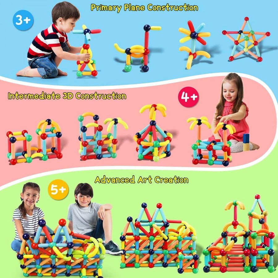 84 Pcs Magnetic Stick