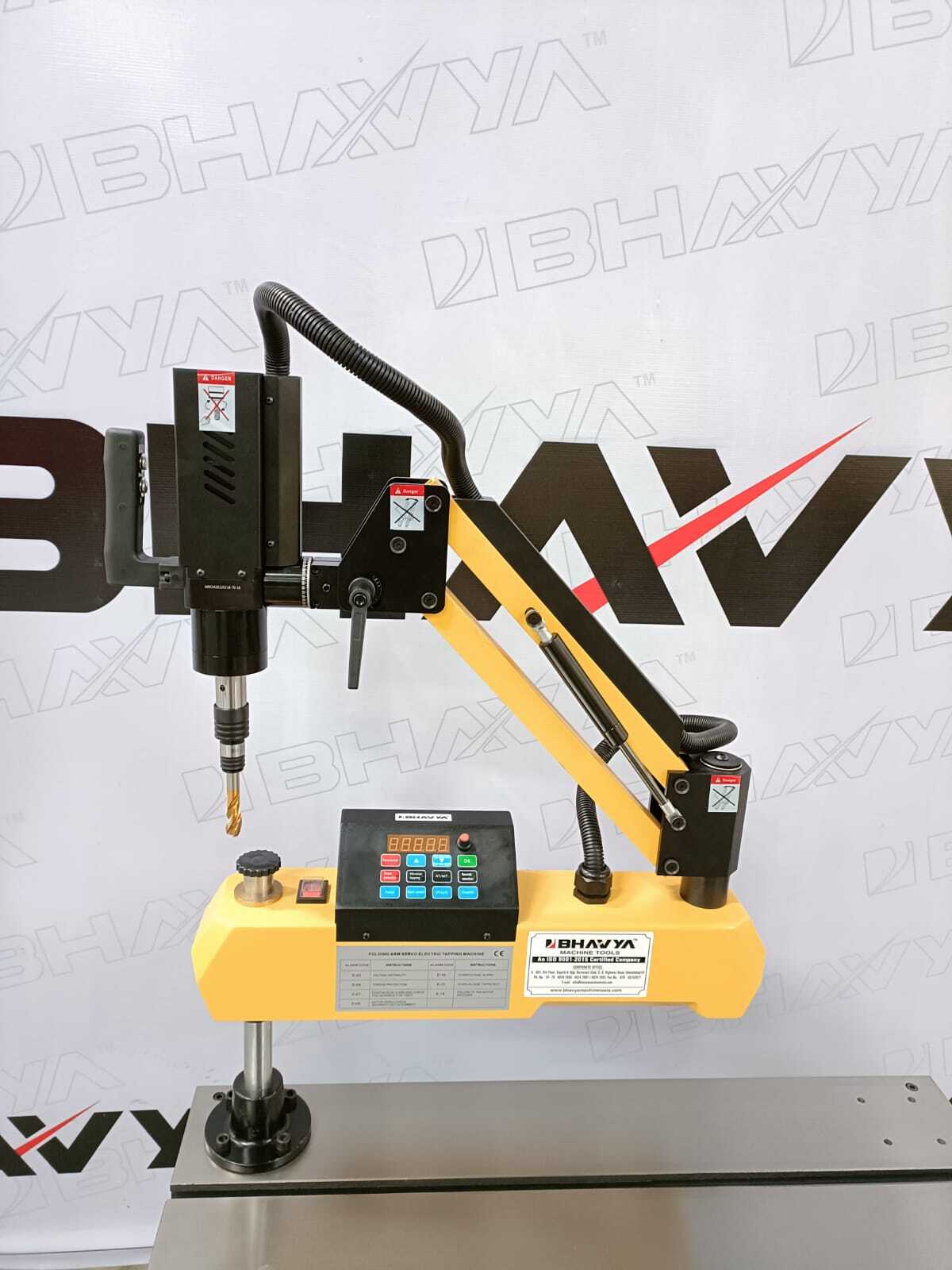 Black And Yellow Electric Tapping Machine