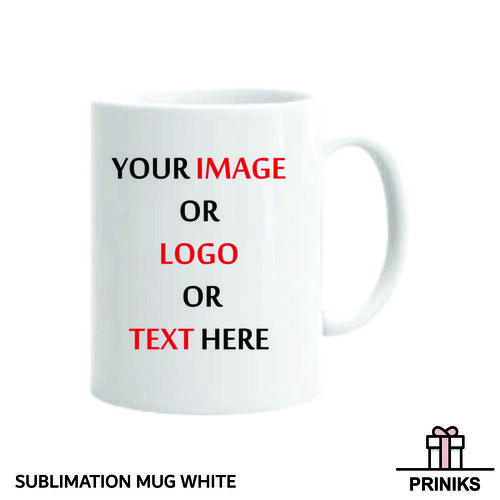 Sublimation White Mugs By Priniks