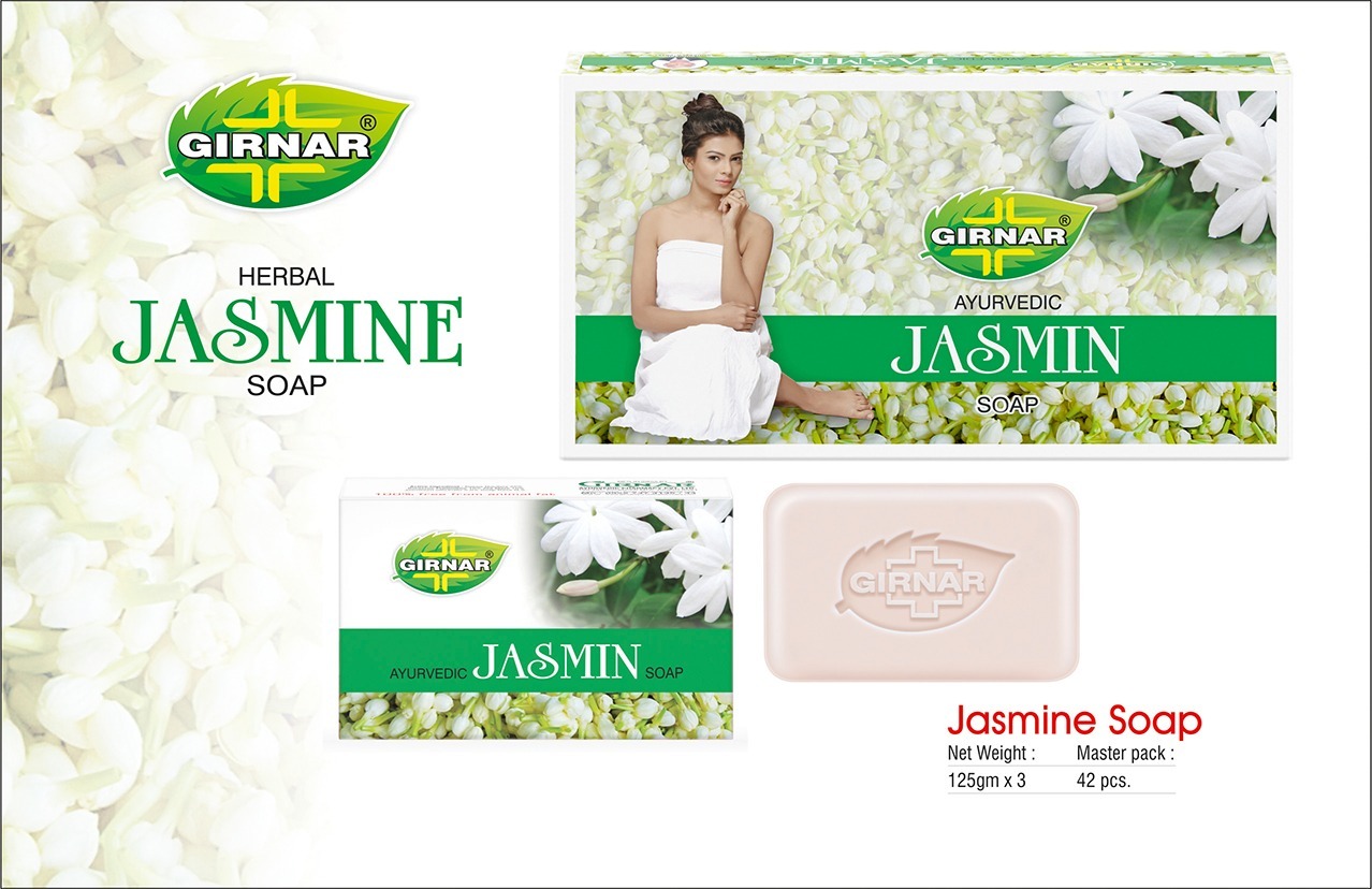Jasmine Soap 600gm (150gm X 4) - Color: White