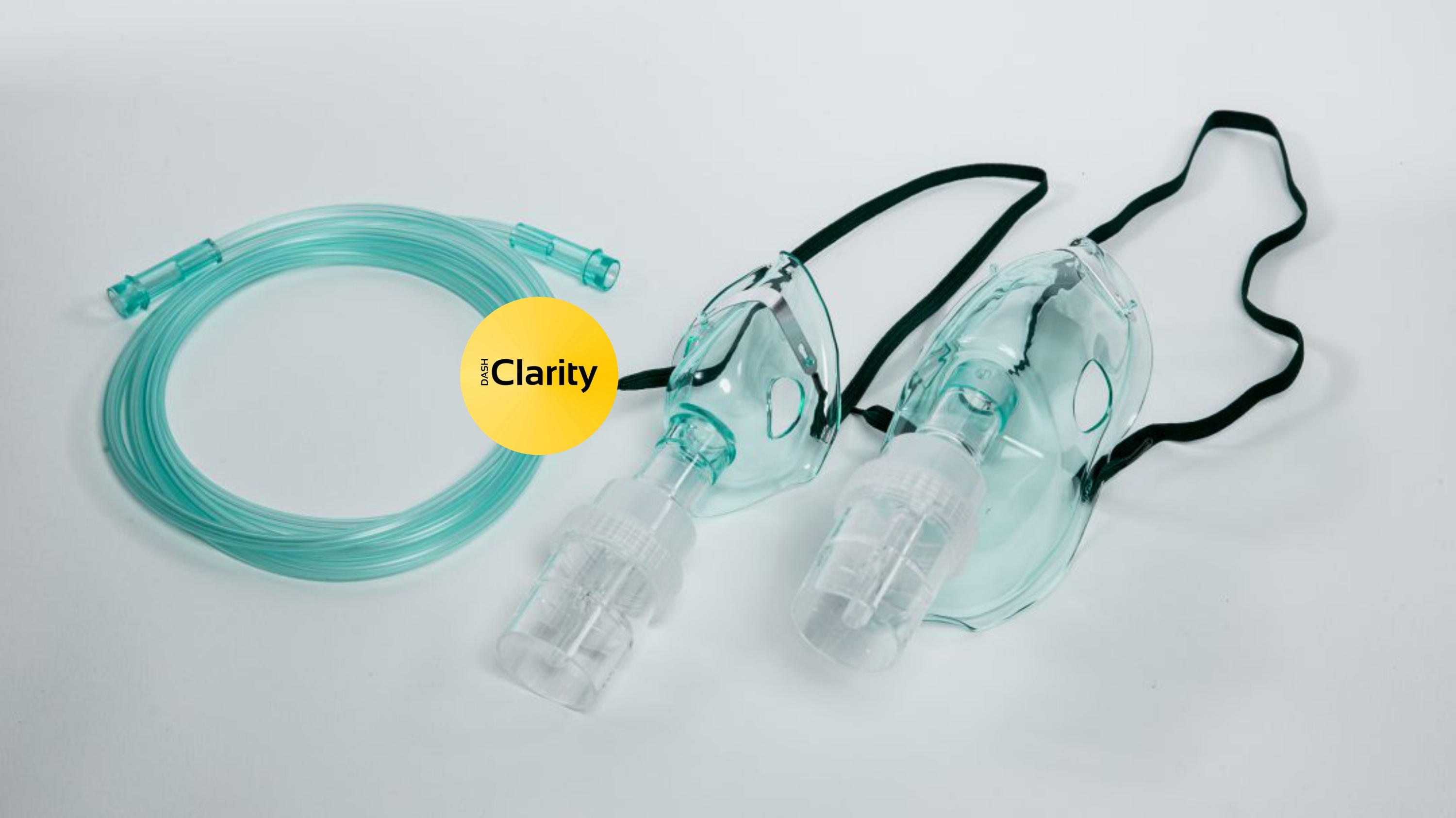 Aerosol Nebulizer Mask - Transparent Plastic, Manual Operation | Universal Compatibility, Ergonomic Design, Efficient Aerosolization