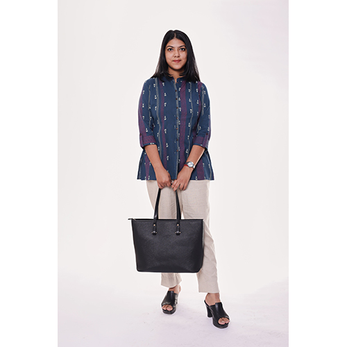 Multicolor Blue Button Down Shirt