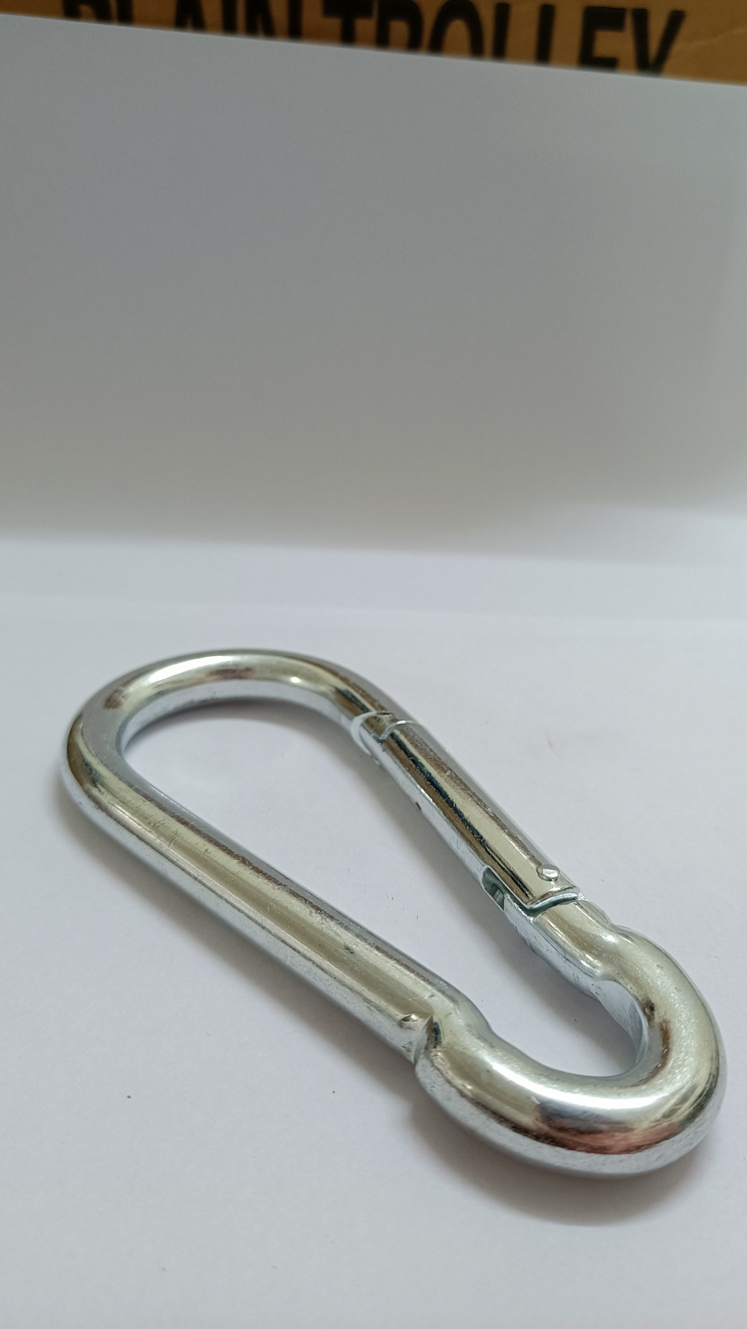 Snap Hook Galvanised - Available Sizes 4x40mm To 12x120mm | Silver Color, Suitable For Industrial Applications