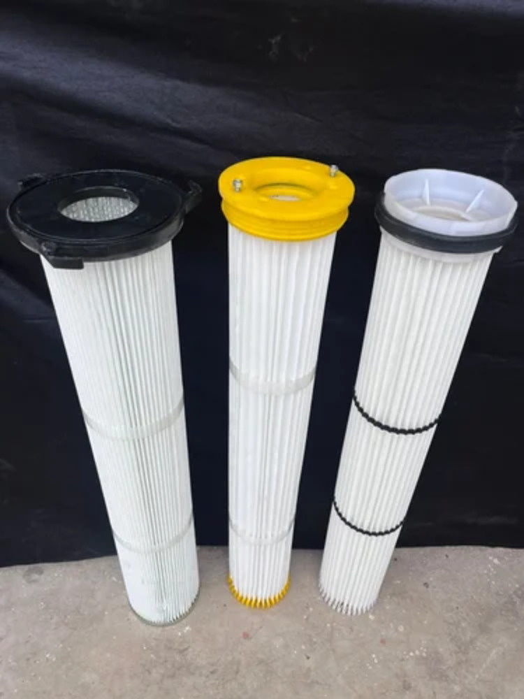 White Pleated Filter Cartidge