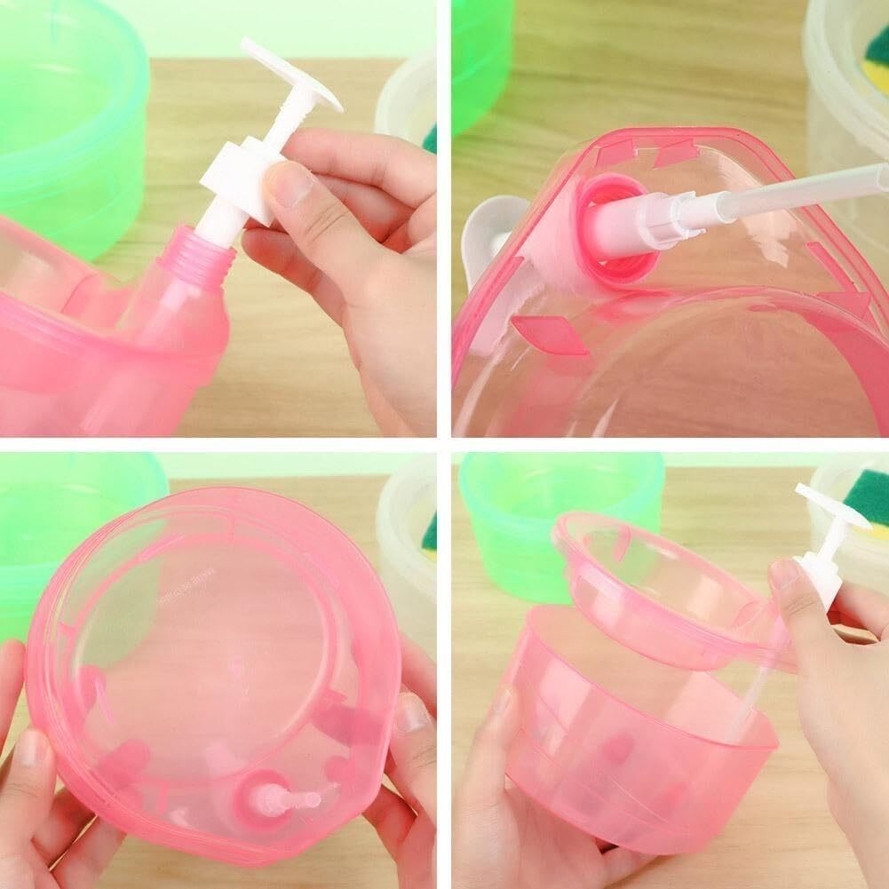 Double Layer Liquid Soap Dispenser