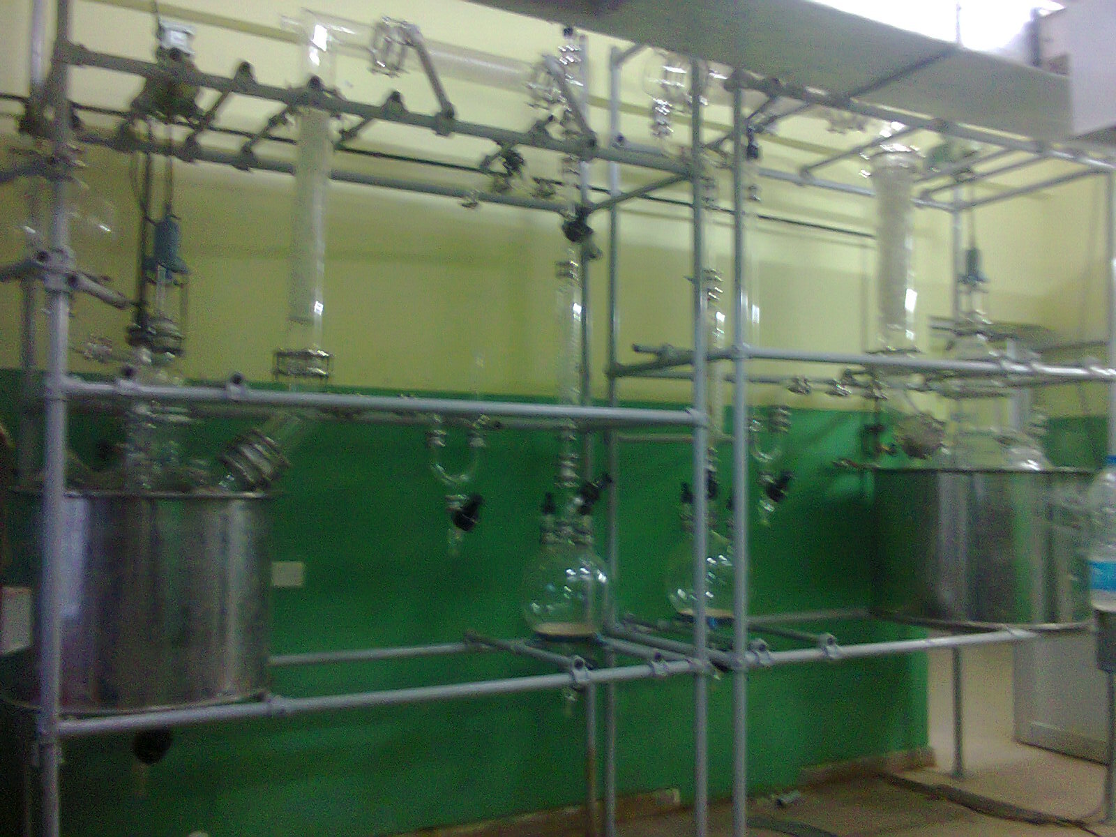Reaction Distillation Assembly - Equipment Materials: Metal