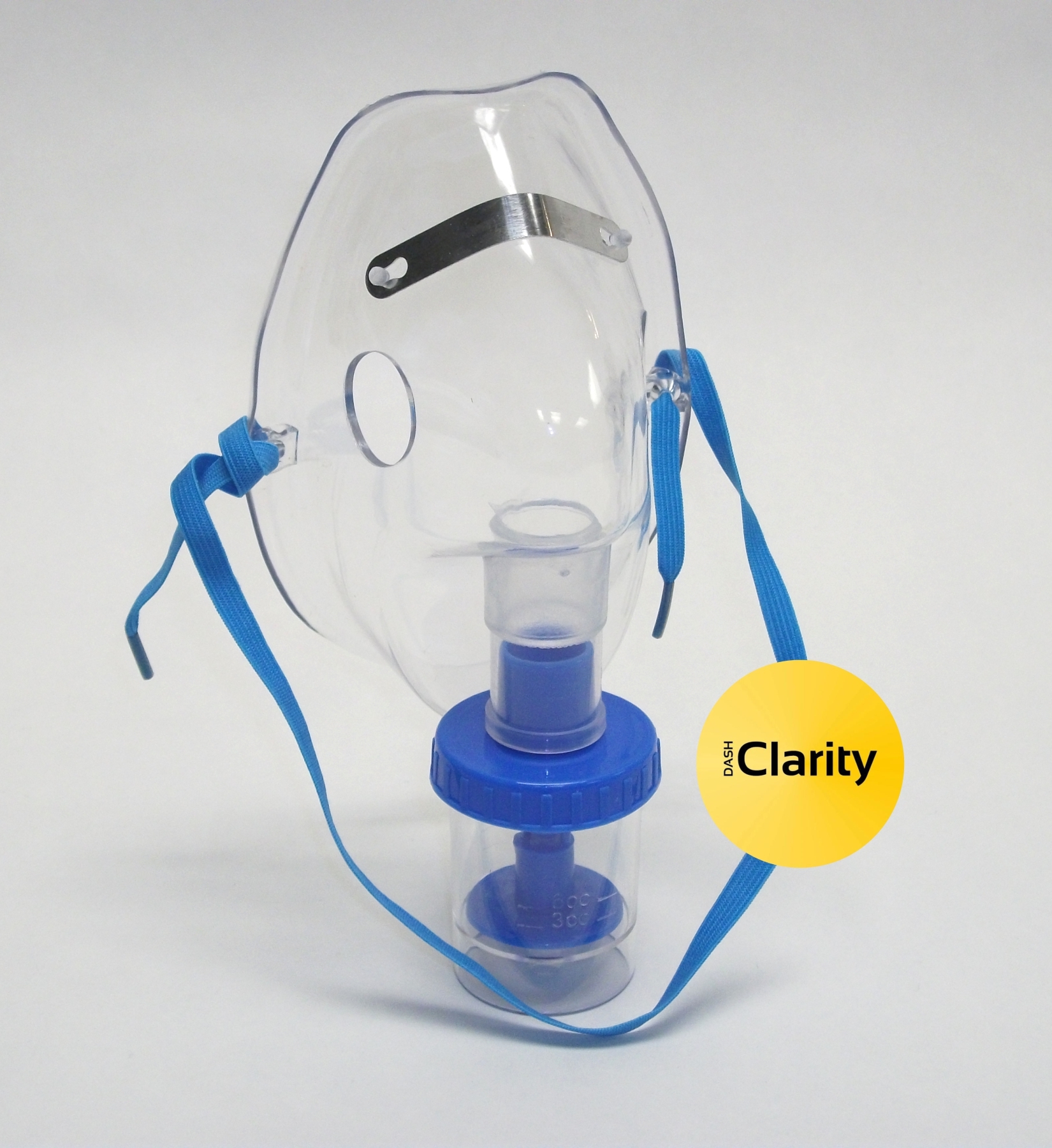White Transparent Nebulizer Oxygen Mask