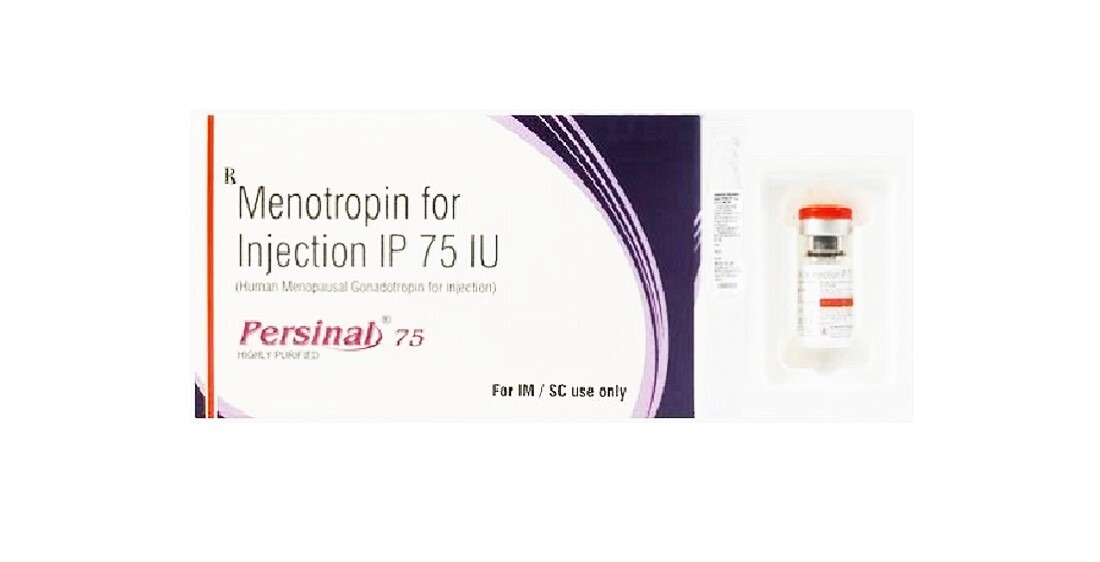 Persinal 75iu Injection - Liquid Form, 1 Piece | Menotrophin For Infertility Treatment And Male Hypogonadism, Refrigerated Storage Required