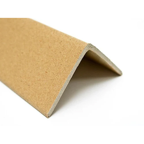 3 Ply Corner Paper Angle Board - Mixed Pulp Material, Customized Size , Moisture-Proof Coating, Available in Multiple Colors