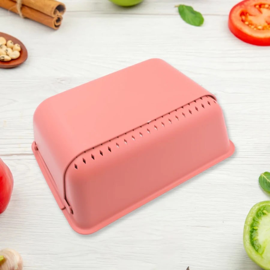 Kitchen Plastic Sink Drain Vegetable Fruit Basket